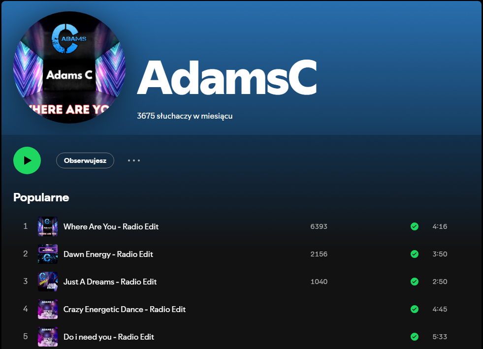 AdamsC – Adam Ciechlecki